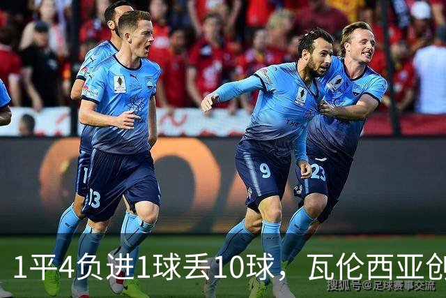 1平4负进1球丢10球，瓦伦西亚创造队史最差西甲开局